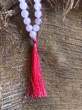 Rose quartz Mala Necklace