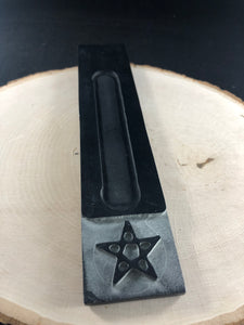Pentagram Stone Incense Holder