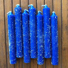 Blue Healing Dressed Candles