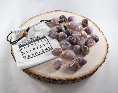 Amethyst rune set