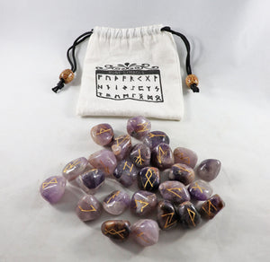 Amethyst rune set