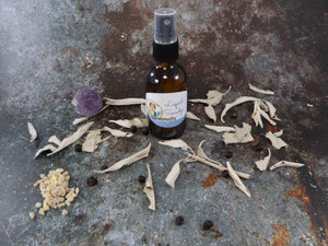 Crystal Herbal Liquid Smudge Spray