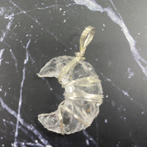 Stone Moon Pendants