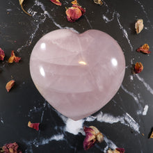 Rose Quartz Heart 80mm/Large Rose Quartz Heart/ Love Gift/ Love