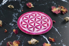 Flower of Life Stone Incense Holder