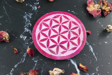 Flower of Life Stone Incense Holder