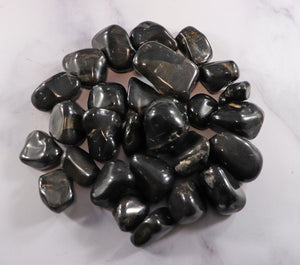 Black Onyx Tumbled Stone- Inner Strength