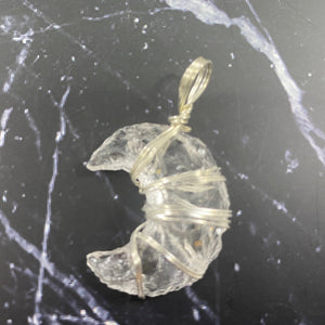 Stone Moon Pendants