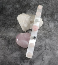 Selenite Wands charged for different intentions