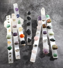 Selenite Wands charged for different intentions