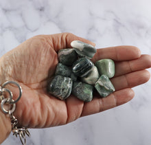 Green Sardonyx Tumbled Stone for Strength, Protection, Willpower