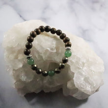 Intention Bracelets, Karma Bracelet, Gemstone Bracelets, Stackable Elastic Beaded Bracelets
