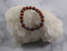 Intention Bracelets, Karma Bracelet, Gemstone Bracelets, Stackable Elastic Beaded Bracelets