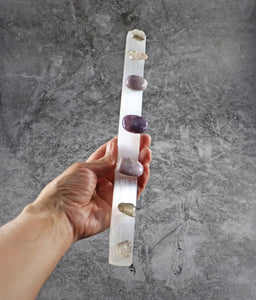 Emotional Healing Selenite Wand