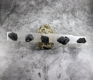 Selenite Wands charged for different intentions