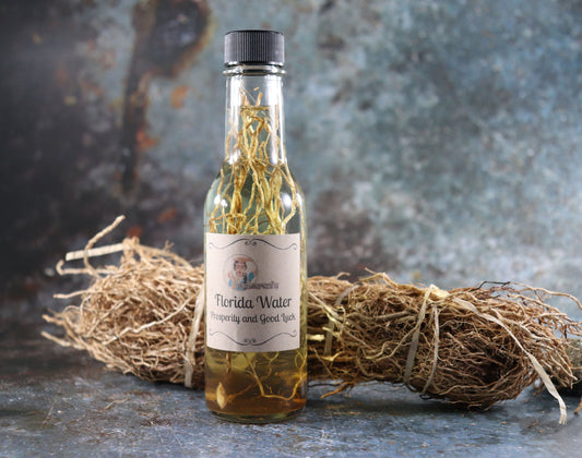 Florida Water for Money & Good Luck – Prosperity & Abundance Ritual Water 5oz