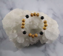 Intention Bracelets, Karma Bracelet, Gemstone Bracelets, Stackable Elastic Beaded Bracelets