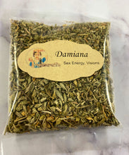 Damiana leaf cut and sifted (Turnera Diffusa)