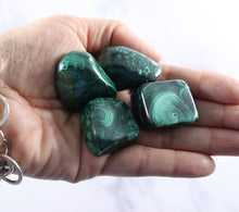 Malachite Tumbled Stones 1.5"