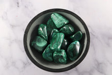 Malachite Tumbled Stones 1.5"