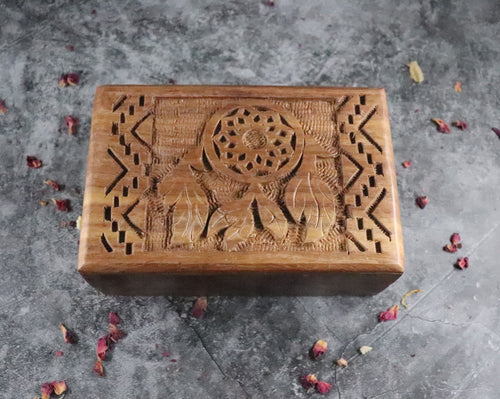 Dream Catcher Wooden box
