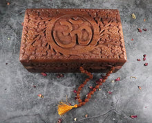 Large Om Wooden Box