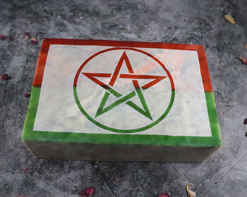 Pentagram Stone Box