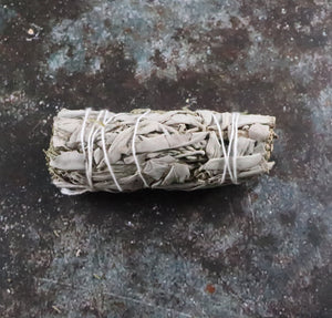 Juniper & White Sage Stick 4"-5"