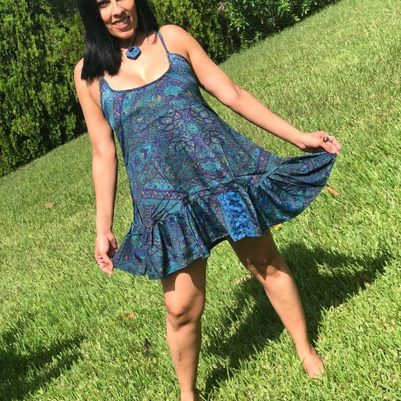 Peasant Boho Dress