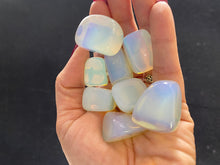 Opalite Tumble Stone for Invisibility, beauty and astral protection, Programmable stone