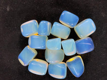 Opalite Tumble Stone for Invisibility, beauty and astral protection, Programmable stone