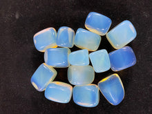Opalite Tumble Stone for Invisibility, beauty and astral protection, Programmable stone