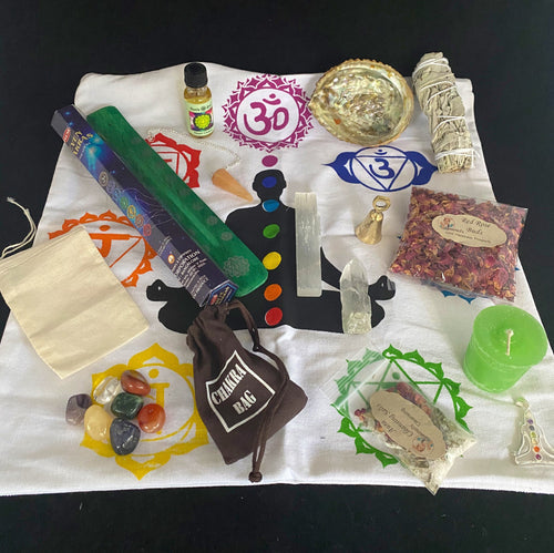 Chakra Balancing Kit, Chakra Set, Chakra Healing Kit