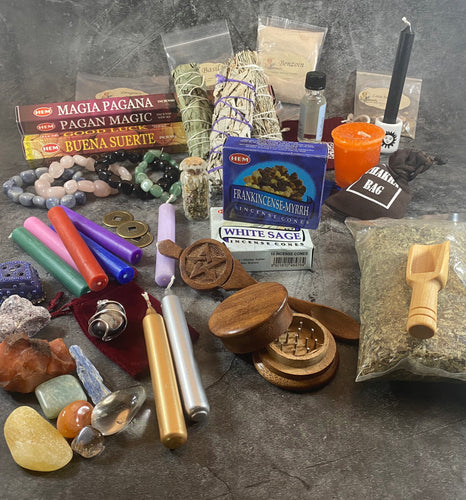 Intention Mystery Bag, Witchy Mystery Bag- Money, Love, Protection