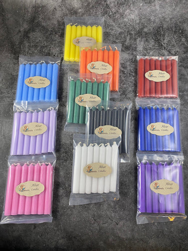 Altar Candles Set of 7- Rituals, Spells, Altar