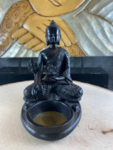 Budha Incense burner and candle holder statue