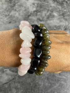 Gemstone Bracelet, Karma Bracelet, Intention Bracelet