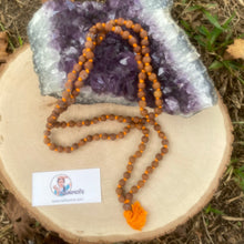 Japa mala, Chanting beads, Prayer Beads-Tulsi, Rosewood, Sandalwood, Rudraksha, Gemstones