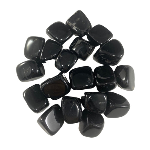 Black Onyx Large Tumbled Stones
