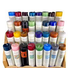 Reiki Charged Pillar Candles Scented Pillar Candle, Manifestation Candle-  Various Intentions
